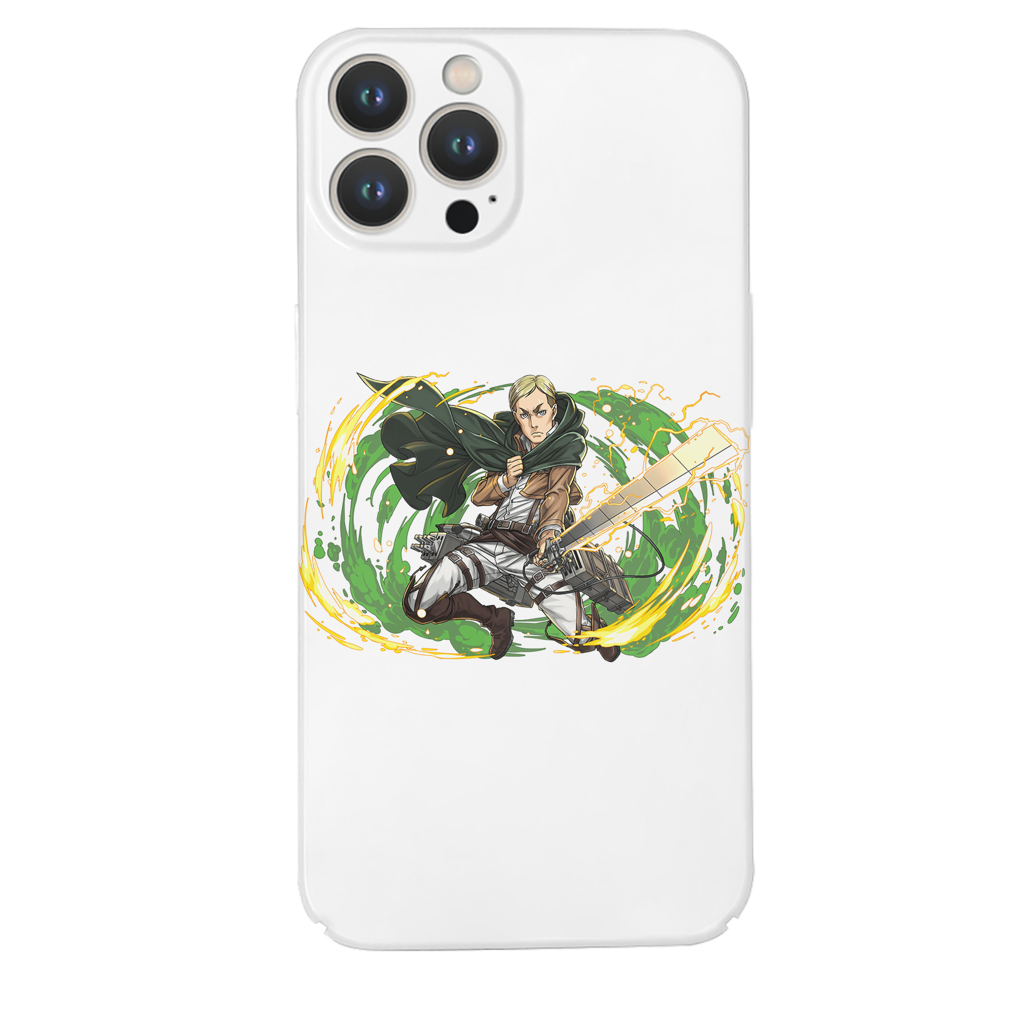 （画像用） 進撃の巨人 エルヴィン・スミス Attack on Titan Erwin Smith 【iPhone 14シリーズ対応】ハードケース